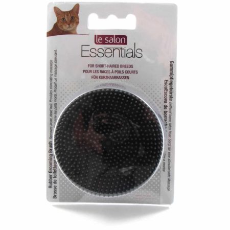 Le Salon Essentials Cat Round Rubber Grooming Brush